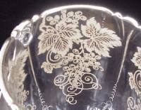 Silver City Vintage Decoration on Heisey Blank