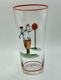 Wheeling Golfer Decoration
