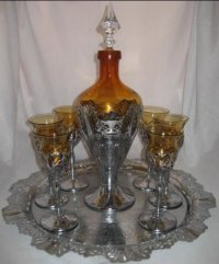 Cambridge #5791 Farber Bros Cocktail Set