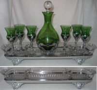 Cambridge #5410 Farber Bros Cocktail Set