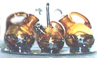 Cambridge #5454 Farber Bros Condiment Sets
