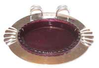 Cambridge #3500/131 Farber Bros Buffet Butter Dish