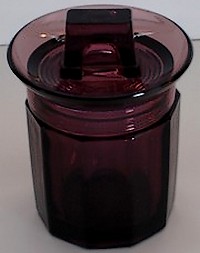 New Martinsville # 725 Humidor & Ashtray