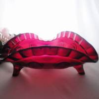 New Martinsville #  37 "Moondrops" or Georgian Ruffled Bowl