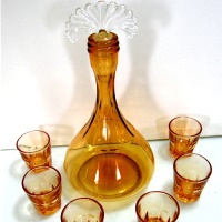 New Martinsville Decanter Set