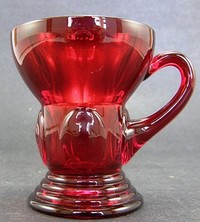 New Martinsville #  37 "Moondrops" or Georgian  Handled Tumbler