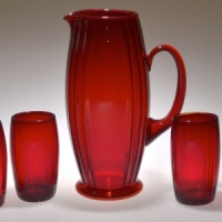 New Martinsville #  36 Oscar Refreshment Set