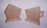 New Martinsville #  33 Modernistic Cream & Sugar