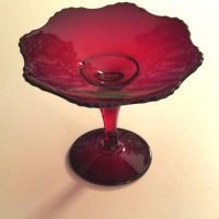 New Martinsville #4279 Radiance Compote