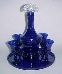 New Martinsville #  15 Wine Set