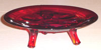 New Martinsville #  37 "Moondrops" or Georgian  Mint Dish
