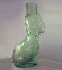 New Martinsville #1926 Volstead Pup Decanter