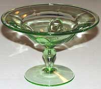 New Martinsville #  37 "Moondrops" or Georgian Compote