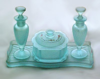 New Martinsville Vanity Set