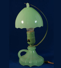 New Martinsville "Sweetheart" Lamp