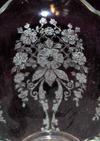 Imperial DE 436 Garden Arbor Etch Variation
