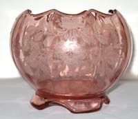 Imperial Bel-aire Etch on # 728 Rose Bowl