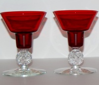Morgantown # 7643 Dupont Candlesticks