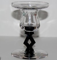 Morgantown # 7640  Art Moderne Candlesticks