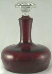 Morgantown #    1 Little King Decanter