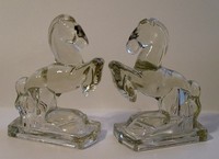 New Martinsville Horse Bookends