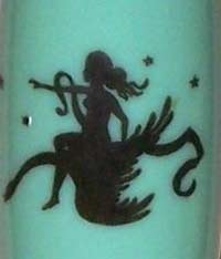 Morgantown Leda and Swan Etch