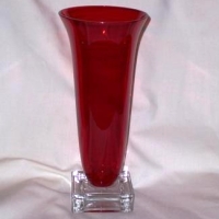 Cambridge #3797 Carmen Square Vase