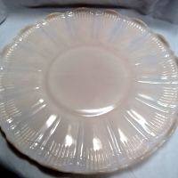 Cambridge #    7 Seashell Sandwich Plate