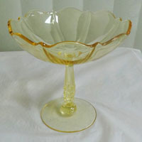Cambridge #3900 Corinth Compote