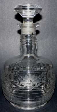 Cambridge #1402/38 Tally Ho Decanter