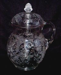 Cambridge #3400/ 107 Pitcher w/ Pineapple Top