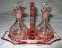 Cambridge # 619 Oil & Vinegar Set