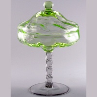Cambridge #3143/19 Gyro Optic Candy Box & Cover
