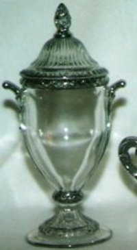 Cambridge #3500/ 41 Gadroon Urn and Bowl