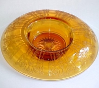 Cambridge # 460 Rolled Bowl w/ Cleo Etch