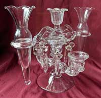 Cambridge # 334 3-Lite Epergne