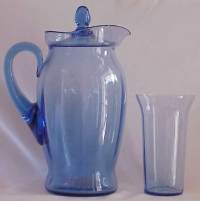 Cambridge # 954 Pitcher and #1630 Tumbler