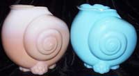 Cambridge #  46 Sea Shell Vases