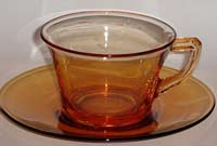 Cambridge # 933 Cup and Saucer