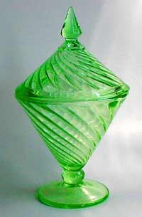 Cambridge # 730 Spiral Optic Candy