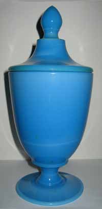 Cambridge Candy Jar in Azurite