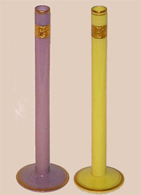 Cambridge #  91 Special Article Stick Vases