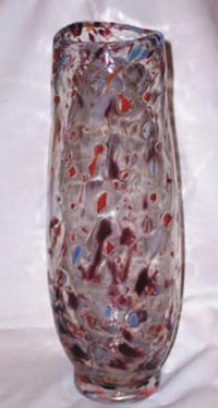 Cambridge Mardi Gras Vase