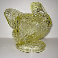 Cambridge #1222 Gold Krystol Turkey