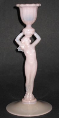 Cambridge #3011 Nude Candlestick