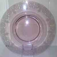 Central Round Platter w/ #410 Etch