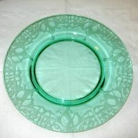 Central Plate w/ Morgan Etch