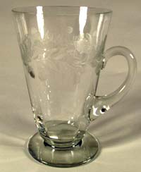 Central # 731 Handled Ice Tea with #19 Oak Etch