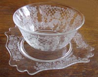 Central Deco Fan Mayonnaise & Liner w/ Sheila Etch
