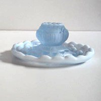 Duncan & Miller # 128 Chrysanthemum Candleholders